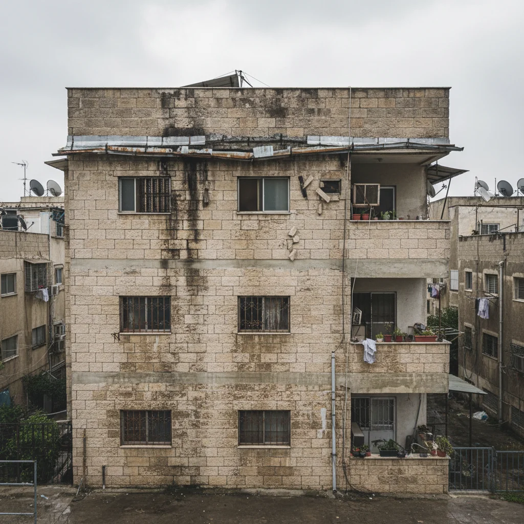 איטום בניין מגורים בבני ברק