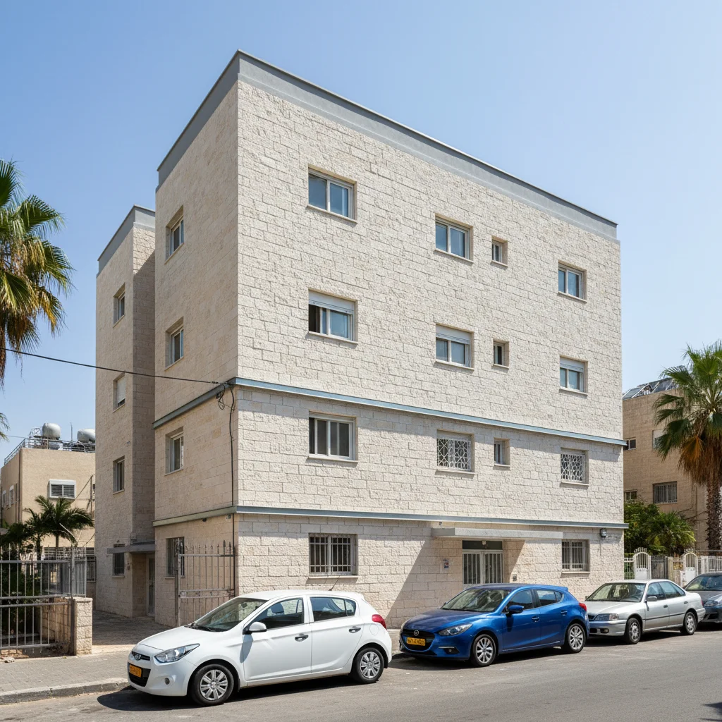איטום בניין מגורים בבני ברק - אחרי